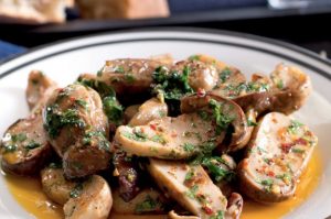 Borowik na czosku po Włosku